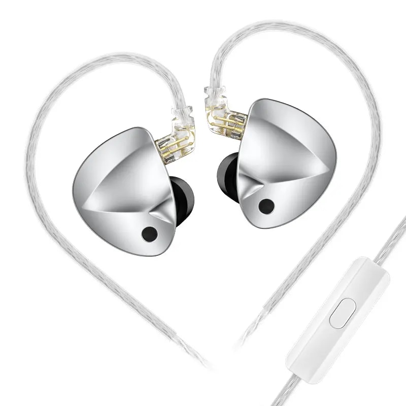 KZ D-Fi 4-Level In Ear Monitor HiFi Earphone customizableTuning Switch Headphone Zobel network circuit design Headset. 