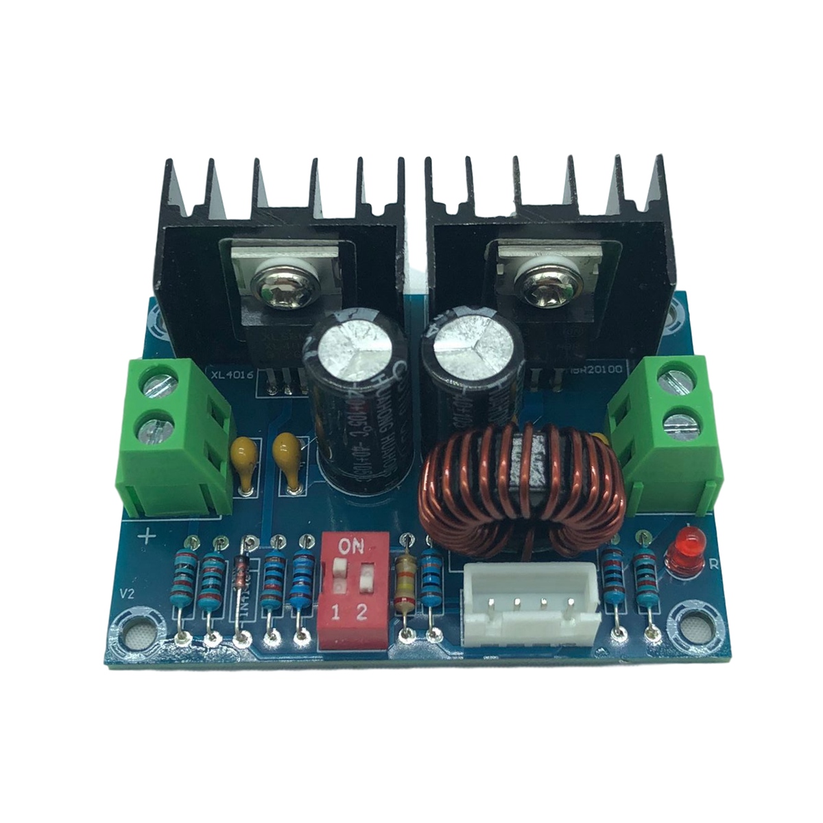 XH-M405 Voltage Regulator Module Voltage Regulator Board Potentiometer Buck Module Regulator Module Regulator Plate DC4-40V. 