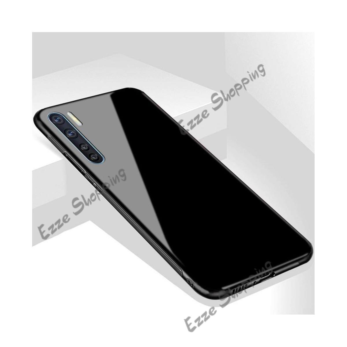 oppo f15 back cover black