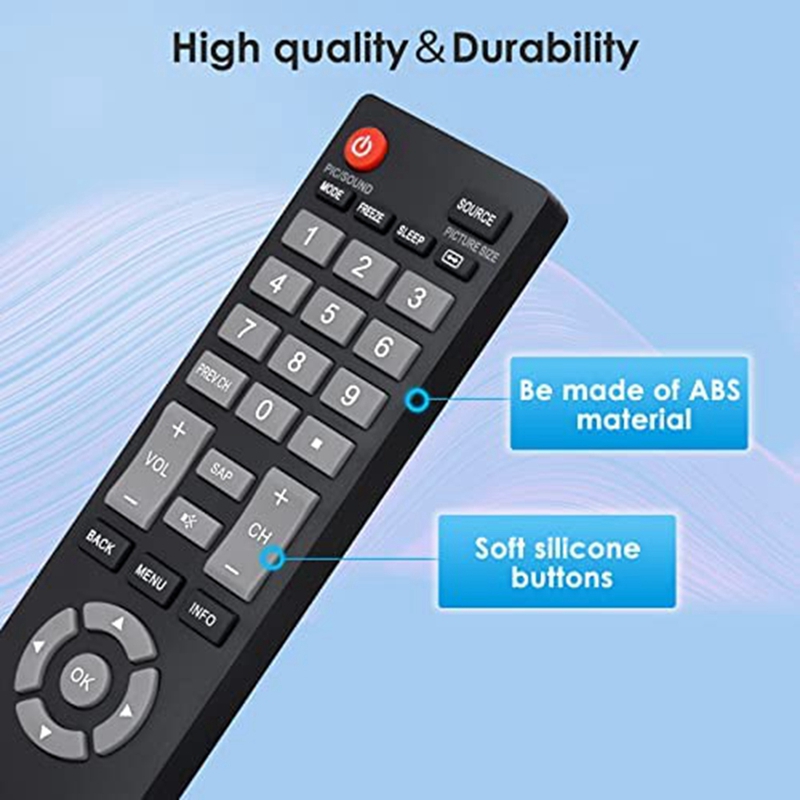 NH305UD Remote Control for Emerson TV LF402EM6 LF402EM6F LF461EM4 LF461EM4A LF501EM4 LF501EM4A LF501EM4F. 