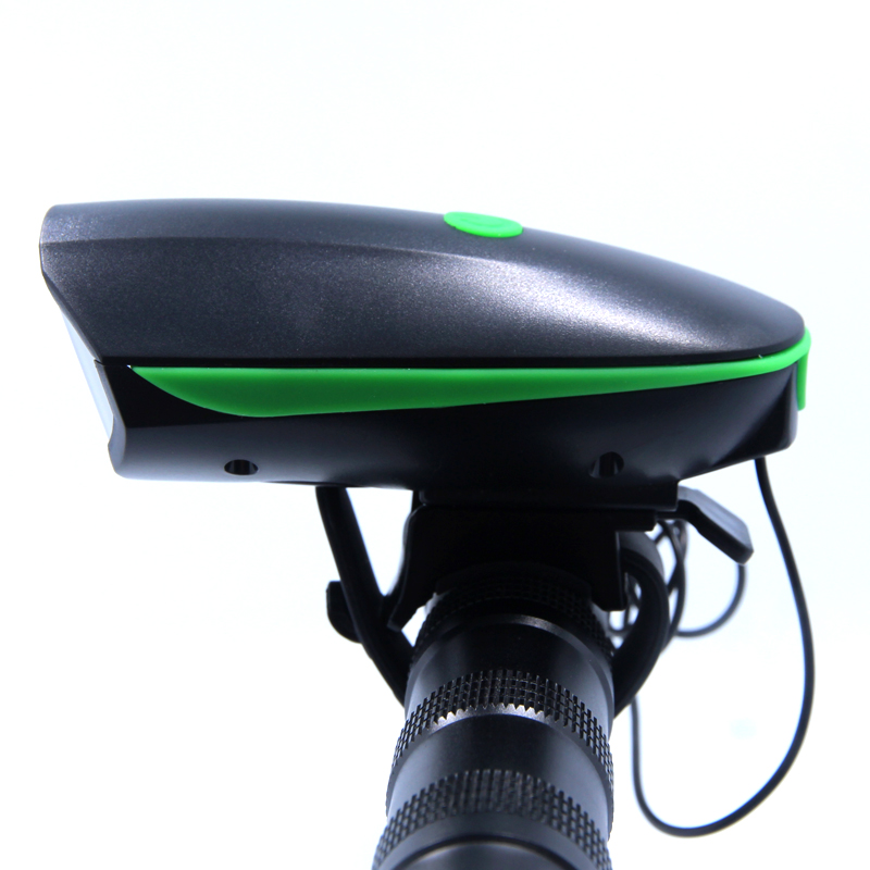 Rechargeable Bike Horn And Light 140 DB with Super Bright 250 Lumen Light 3 Modes. 