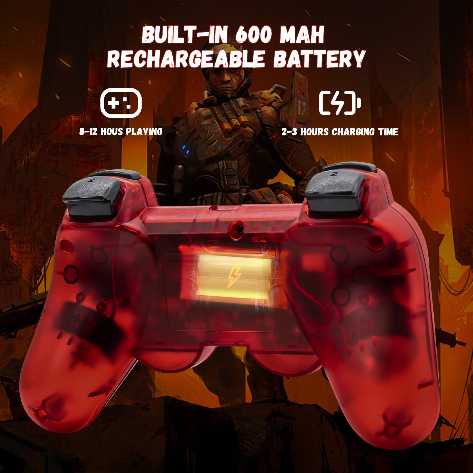 For SONY PS3 Bluetooth Controller Wireless For Play Station3 Joystick PC Gamepad Console 6-axis double vibration remote control. 