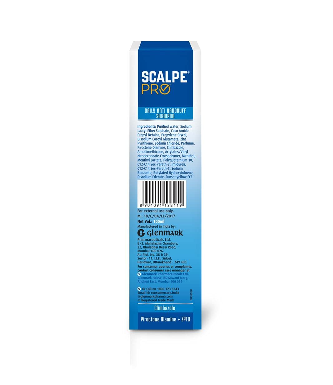 Scalpe Pro Anti dandruff Shampoo-100ml. 