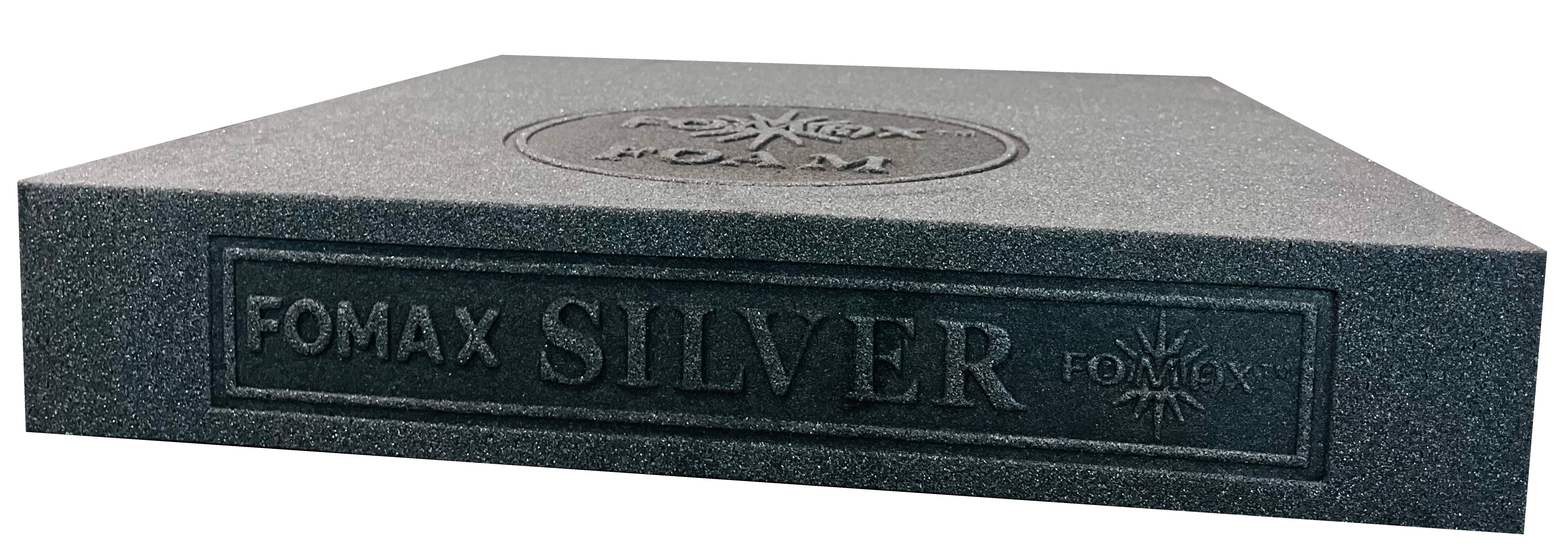 Fomax Silver Foam Black 22"x22"x4"