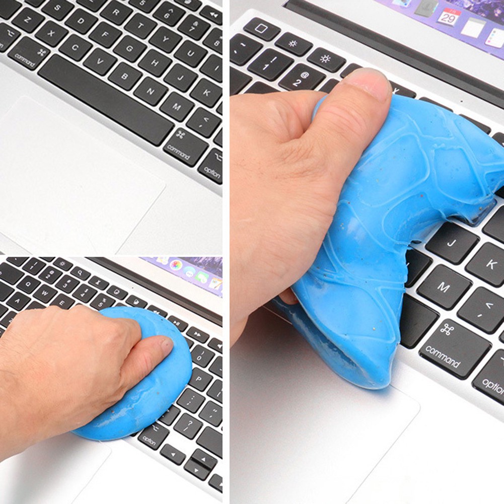 【Ready Stock Keyboard Car Computer Universal Crystal Magic Dust Putty Cleaning Gel Slime. 