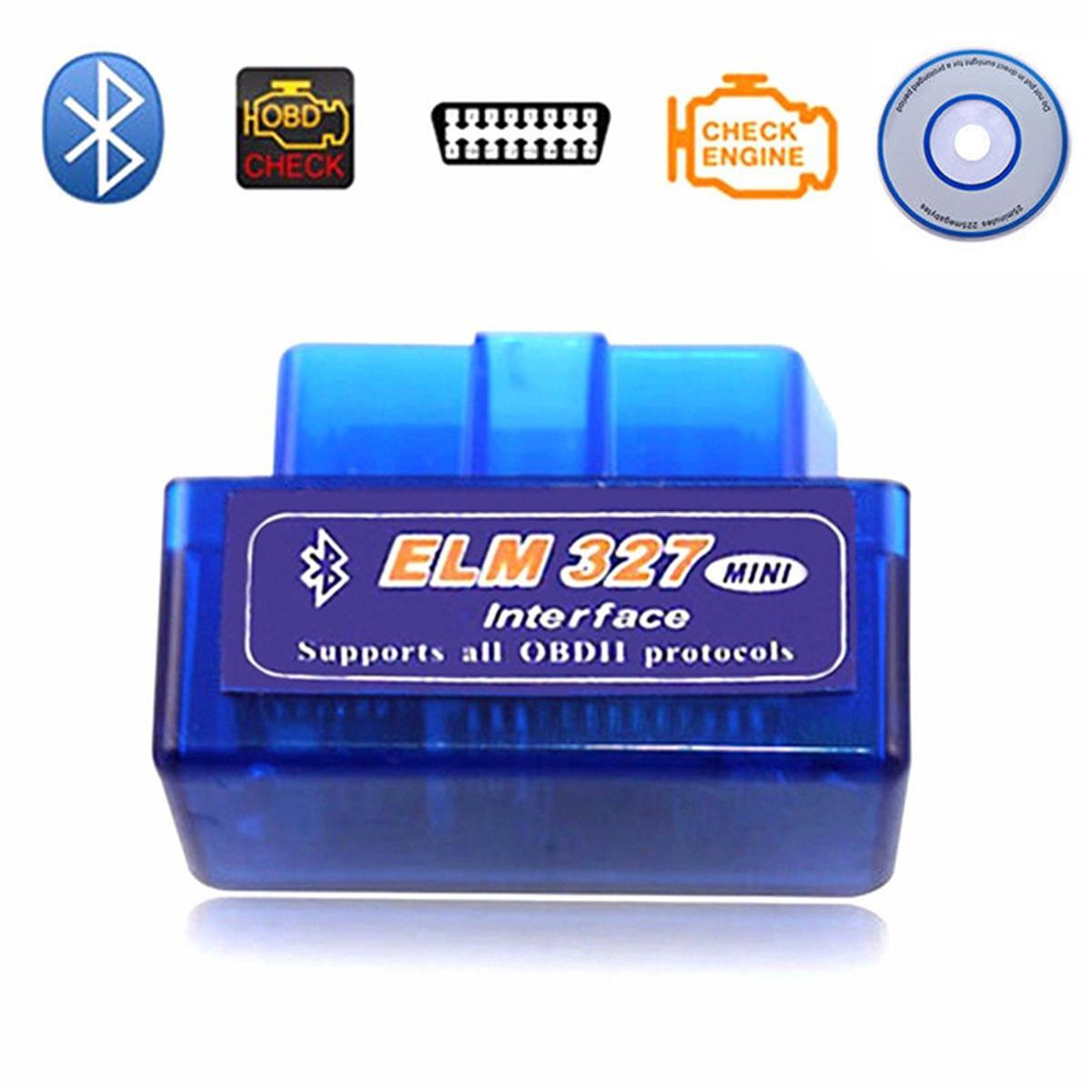 LM327 V2.1 OBD2 Car Bluetooth-compatible E Diagnostic Interface Code Fault Reader Scanner Diagnostic-Tool AutoTorque Scanner