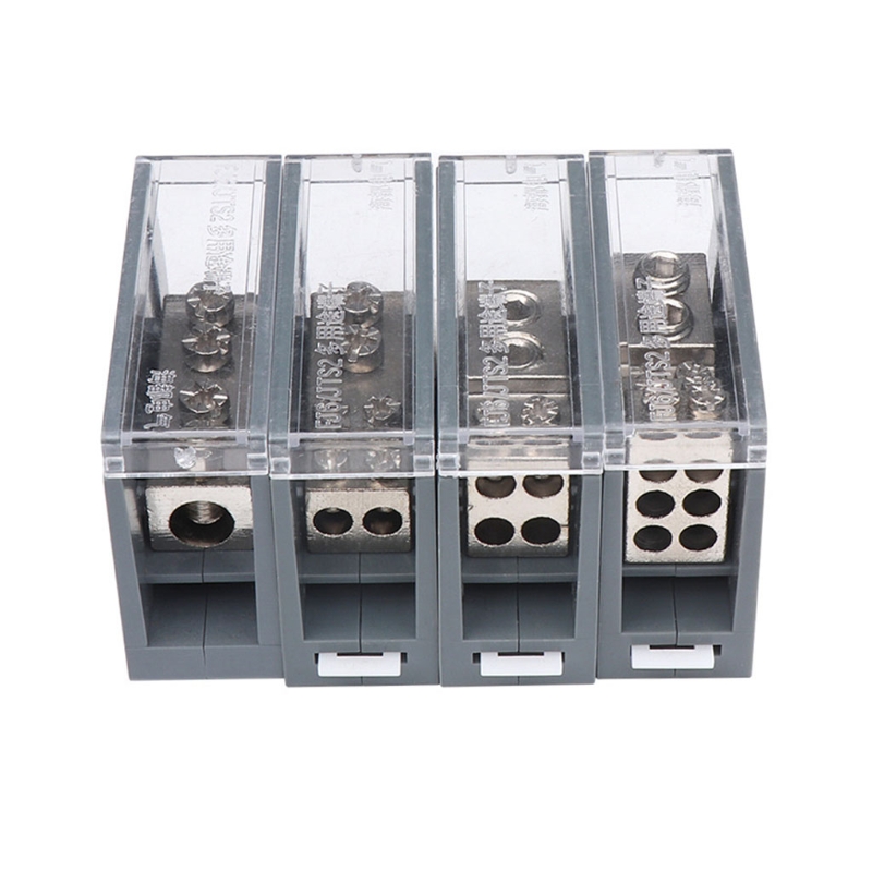 150A/200A Din Rail Terminal Block Distribution Box One in Multiple out Universal Power Junction Box for Circuit Breaker. 