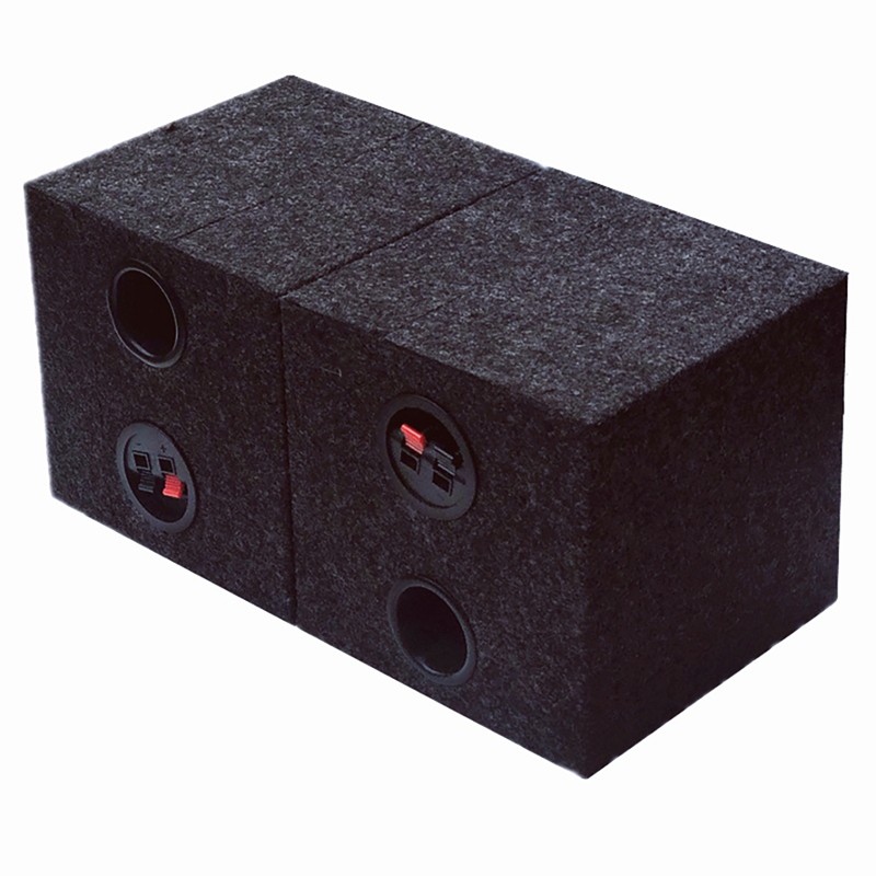 Single 6.5-Inch Speaker Box Universal Sealed Speaker Boxes Car Speaker Box Car Subwoofer Boxes for Car Music Pair. 