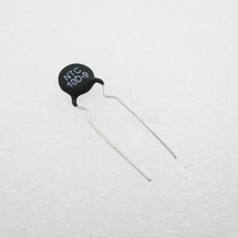 10PCS NTC Thermistor Resistor NTC 10D-9 10D9 Thermal Resistor