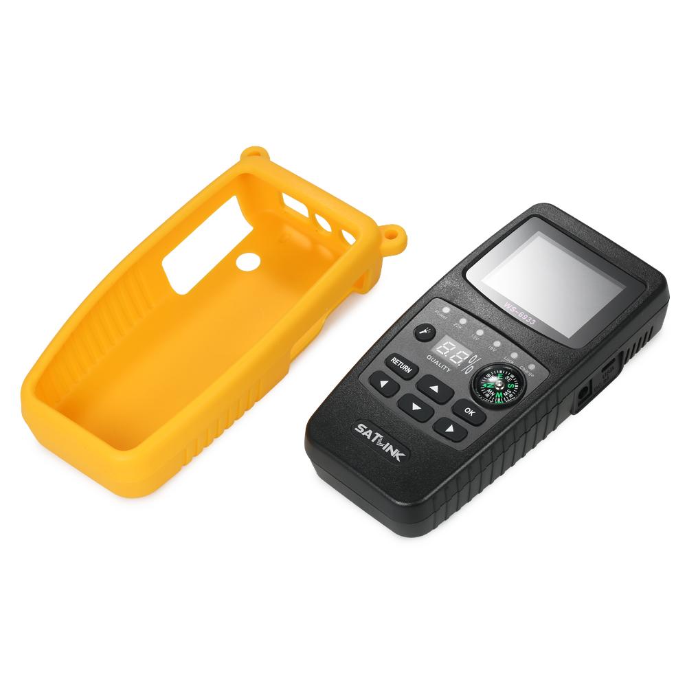 SATLINK WS6933 Digital Satellite Finder Meter with Compass Digital Satellite Signal Finder Meter with LCD Display. 