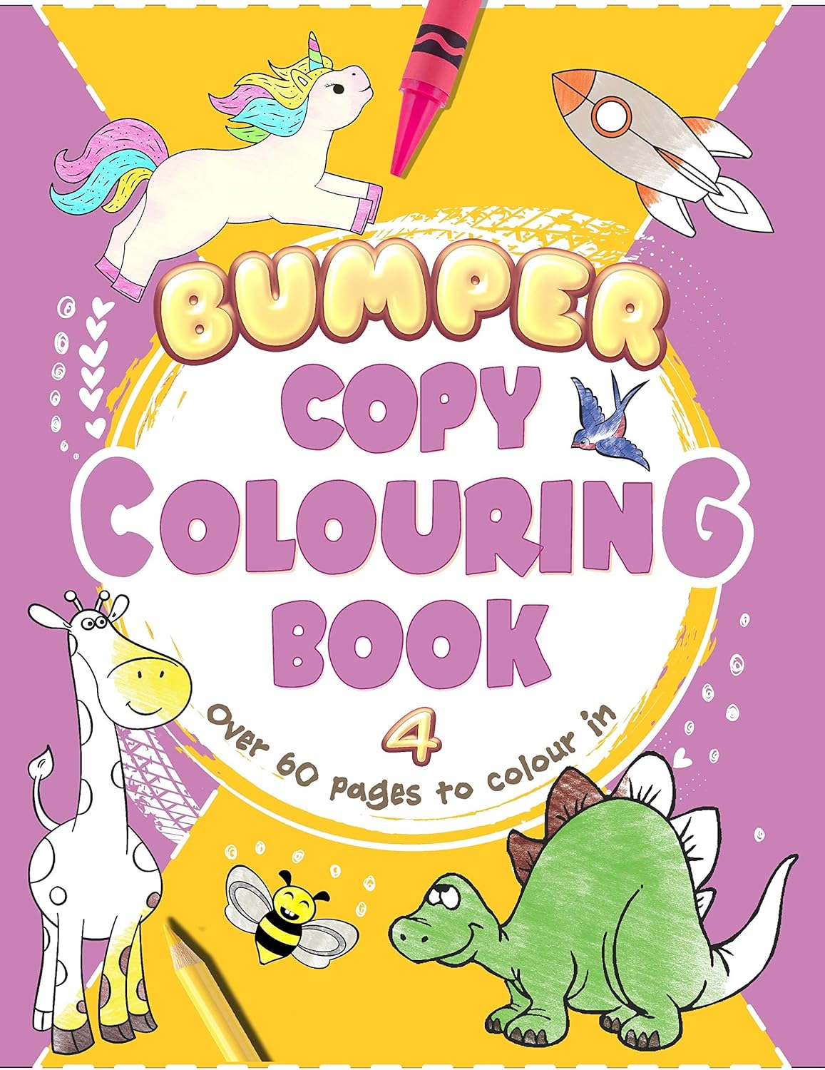 Bumper Copy Colouring 4 -(Paperback)