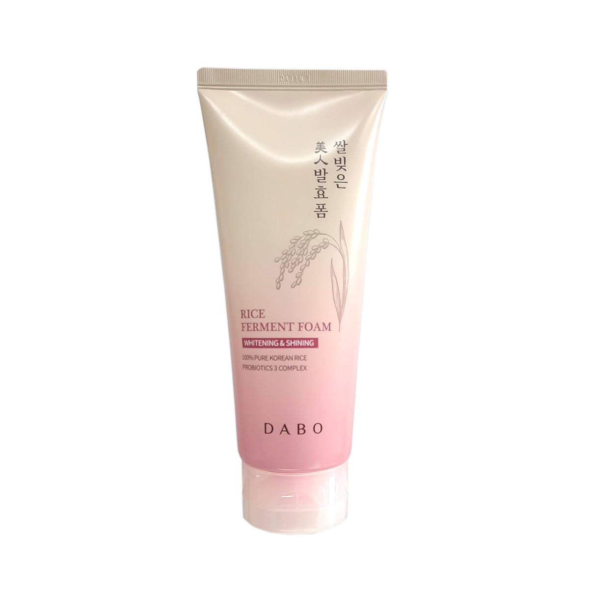 DABO Rice Whitening & Shining Ferment Foam Cleansing 100ml. 