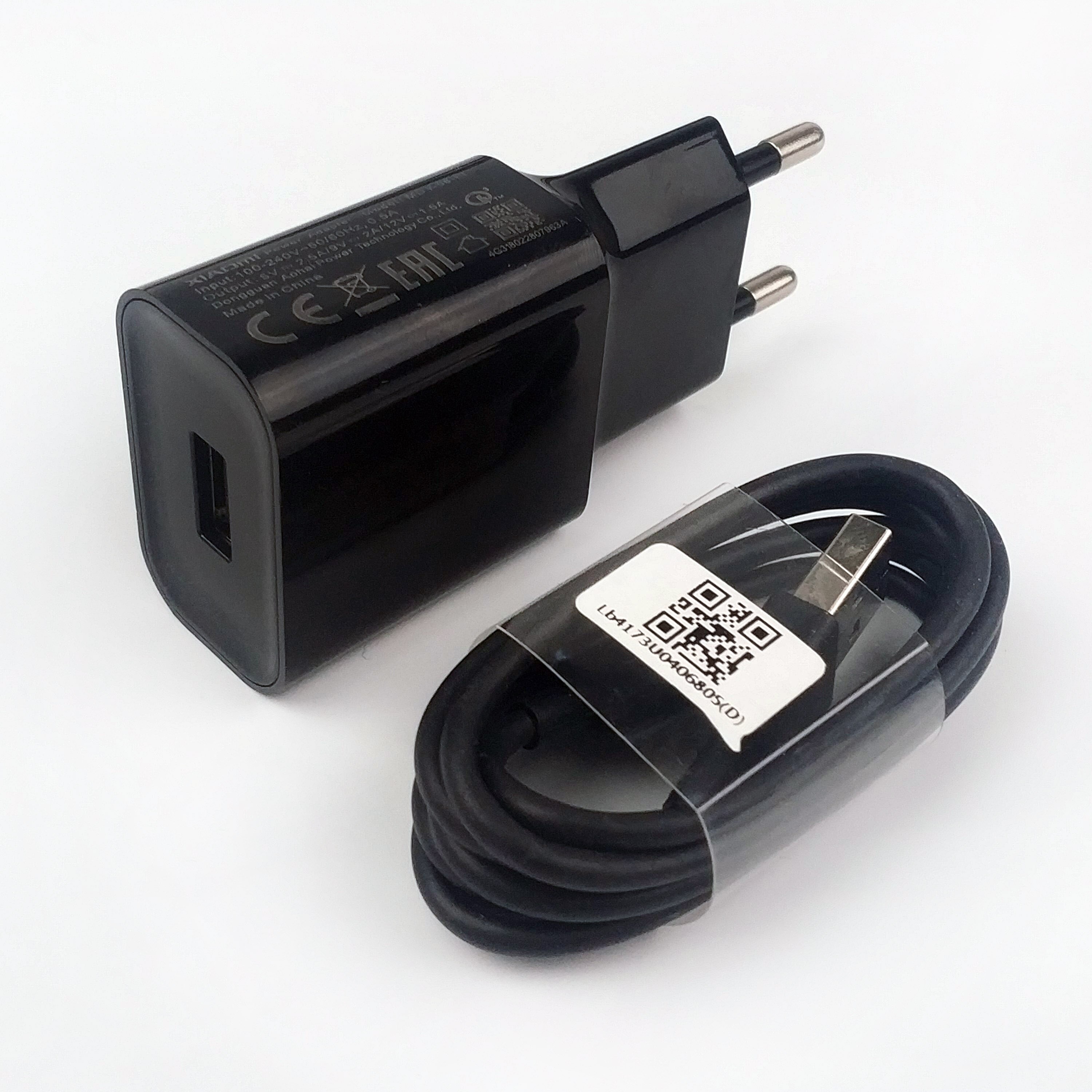 Xiaomi Redmi note 8 Charger QC 3.0 18W Fast EU Travel Charge Adapter For Mi A3 A2 A1 Max 3 9 9T pro 8 6 K20 Redmi 8 8A. 