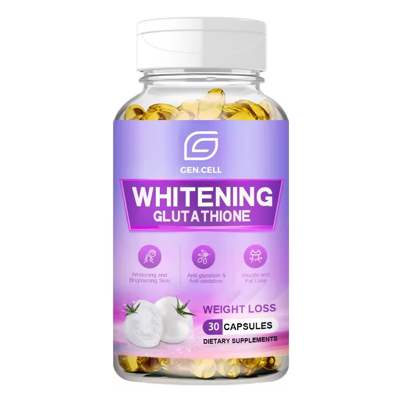 30pcs or 60 pcs GEN.CELL White Tomato Glutathione Capsules for Skin  Whitening Brightening Anti-aging Anti-oxidation Body Sculpting Weight Loss  | Daraz.com.bd