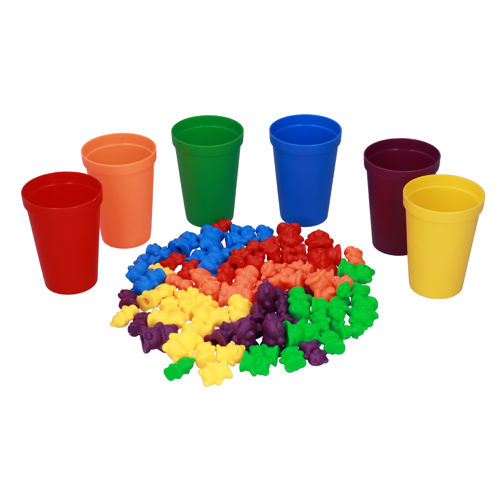 Limeng La Kid Counting Bears Toys Children Color Matching Sorting Mathematics Educational. 