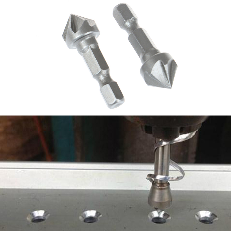 【3C VictoryEagle】6 Countersink Drill Bit Chamfer Cutting Tool handle BDM. 