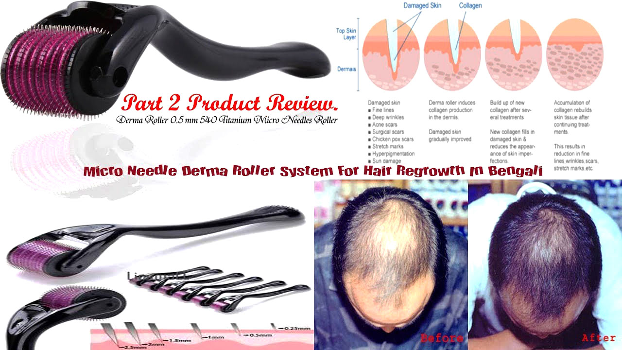Quality Derma Roller 0.5mm - Visible Face Effects - Natural Persistence - Time and Money Saver - Easy to Use | Tour-Friendly. 