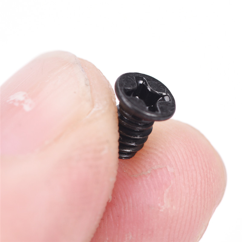 100PCS 3.5” Hard Drive HDD Tray Computer Chassis Hard Disk Black Screw For PC. 