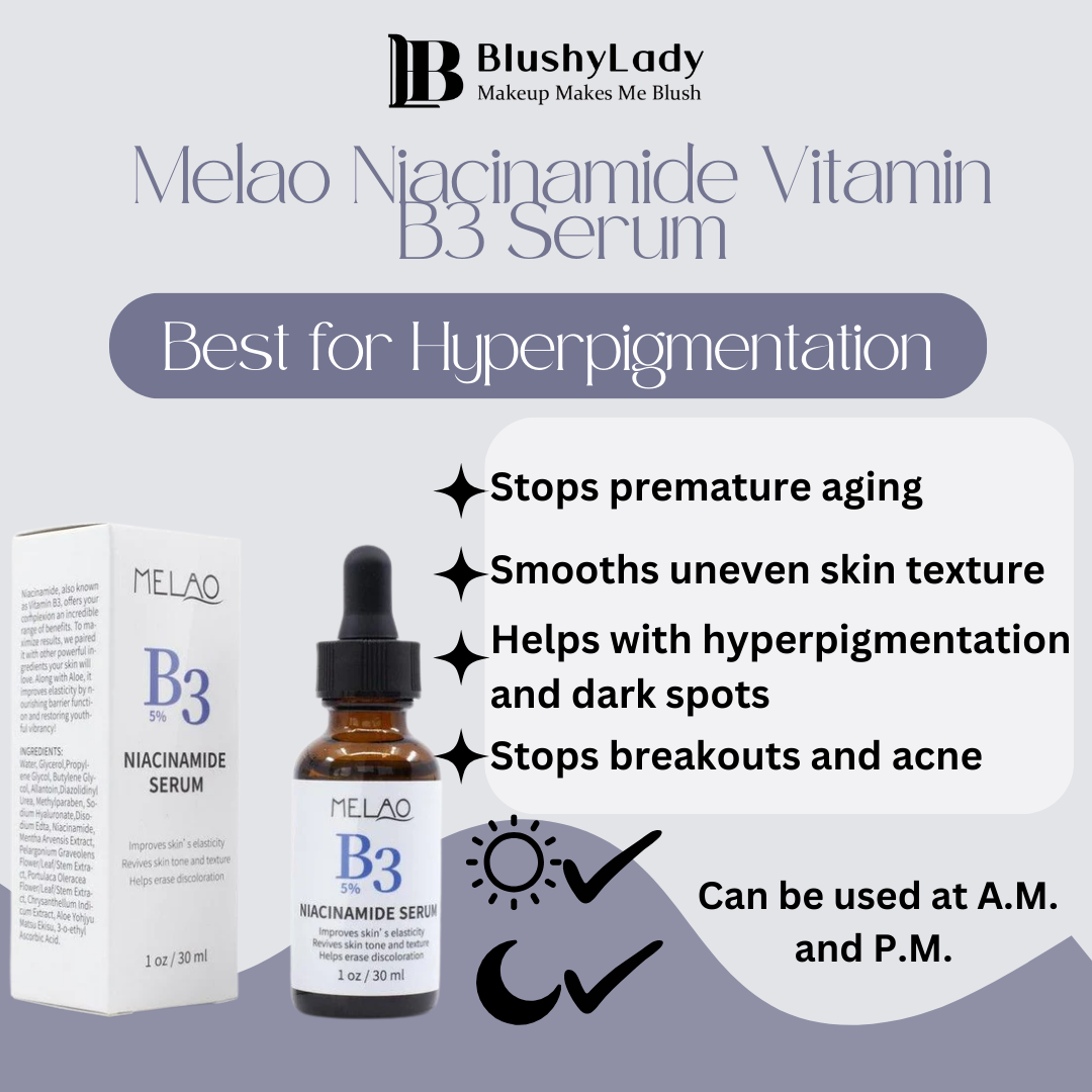 MELAO B3 5% Niacinamide Serum for Face - 30 ml. 