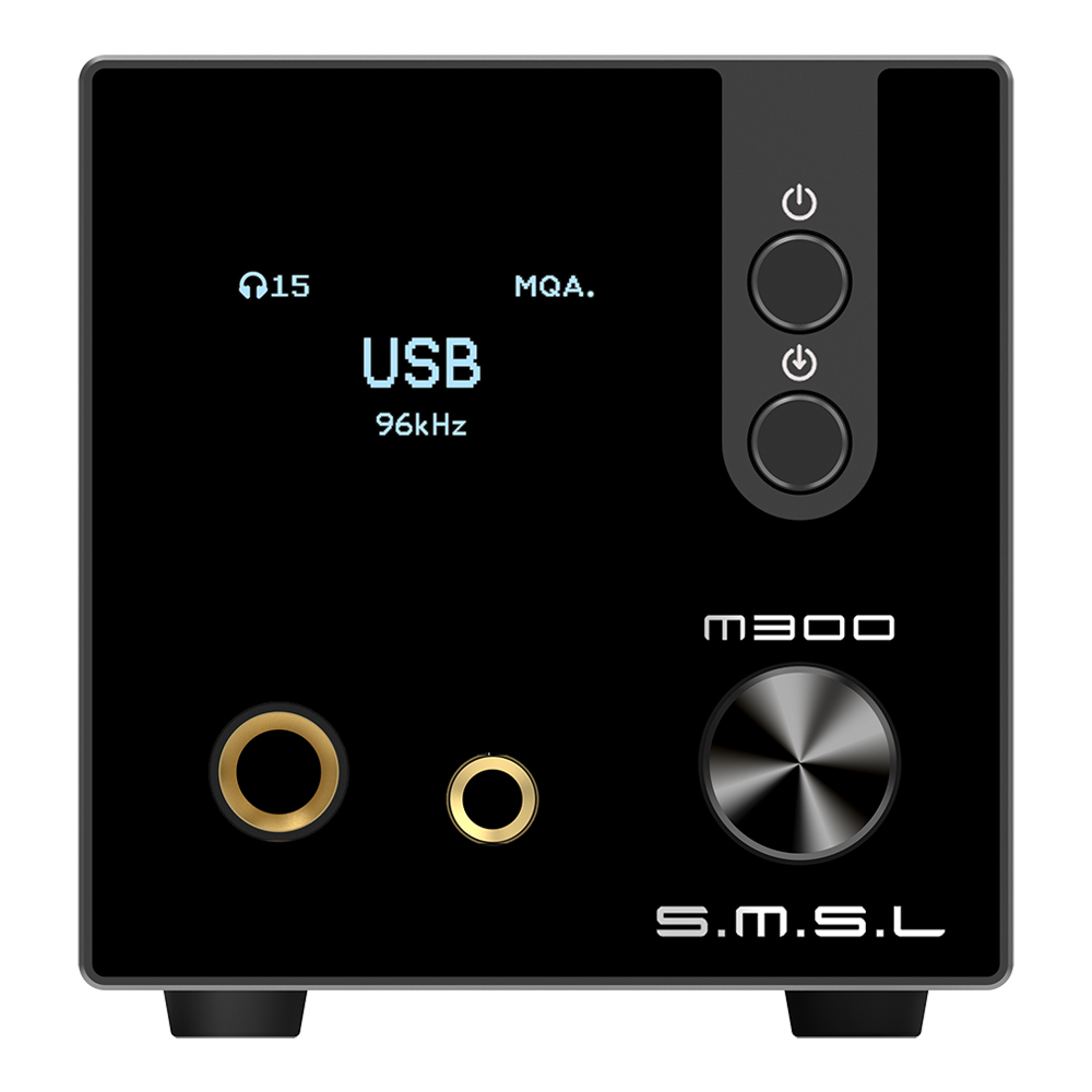 SMSL M300SE Upgraded Audio DAC Headphone AMP MQA CS43131*2 Blutetooth True Balanced XLR 6.35/4.4mm XU316 DSD256 Remote Control. 