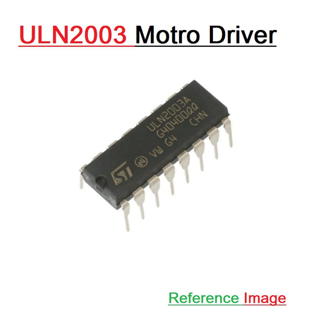 3Pcs- IC ULN2003 ULN-2003 Motor Driver IC DC 5V 16 Pin Leads Motor Driver IC DIP-16 Dual In Line Package