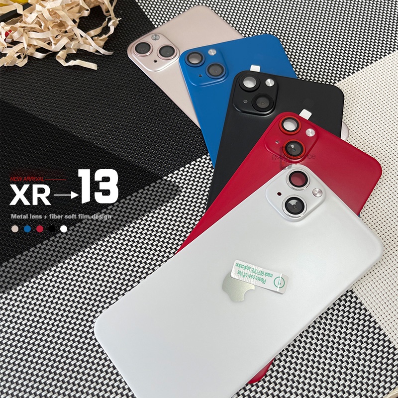 Back Film Protector For iPhone X XS MAX XR Seconds Change 11 PRO MAX 13 12 pro Lens Sticker Modified Camera Cover. 