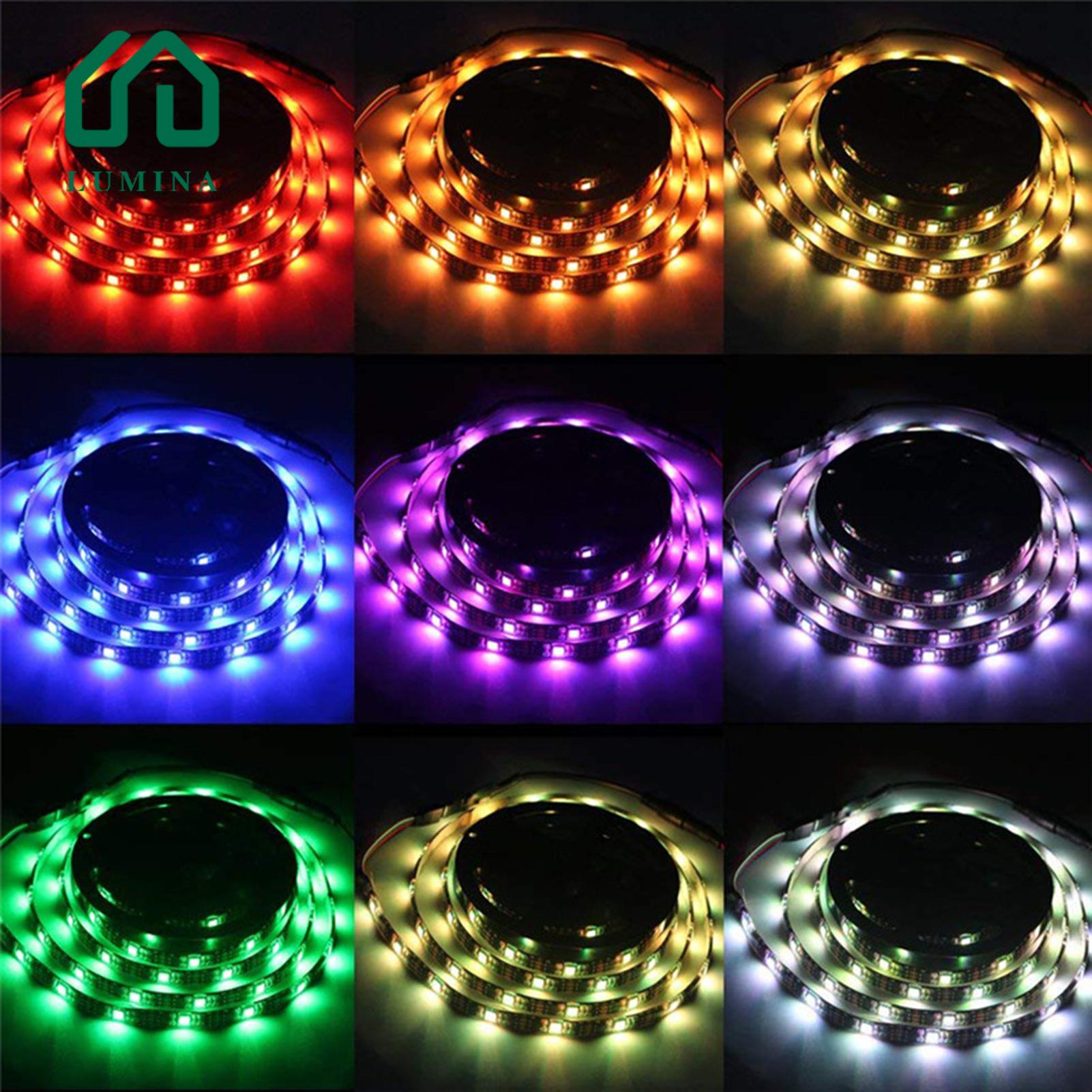 Lumina LED Strip Light Battery Box Powered Color Changing Tape Night Light Lamp. 