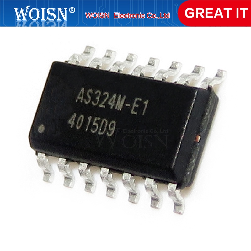 5pcs/lot AS324M-E1 AS324M-G1 AS324 SOP-14 In Stock. 