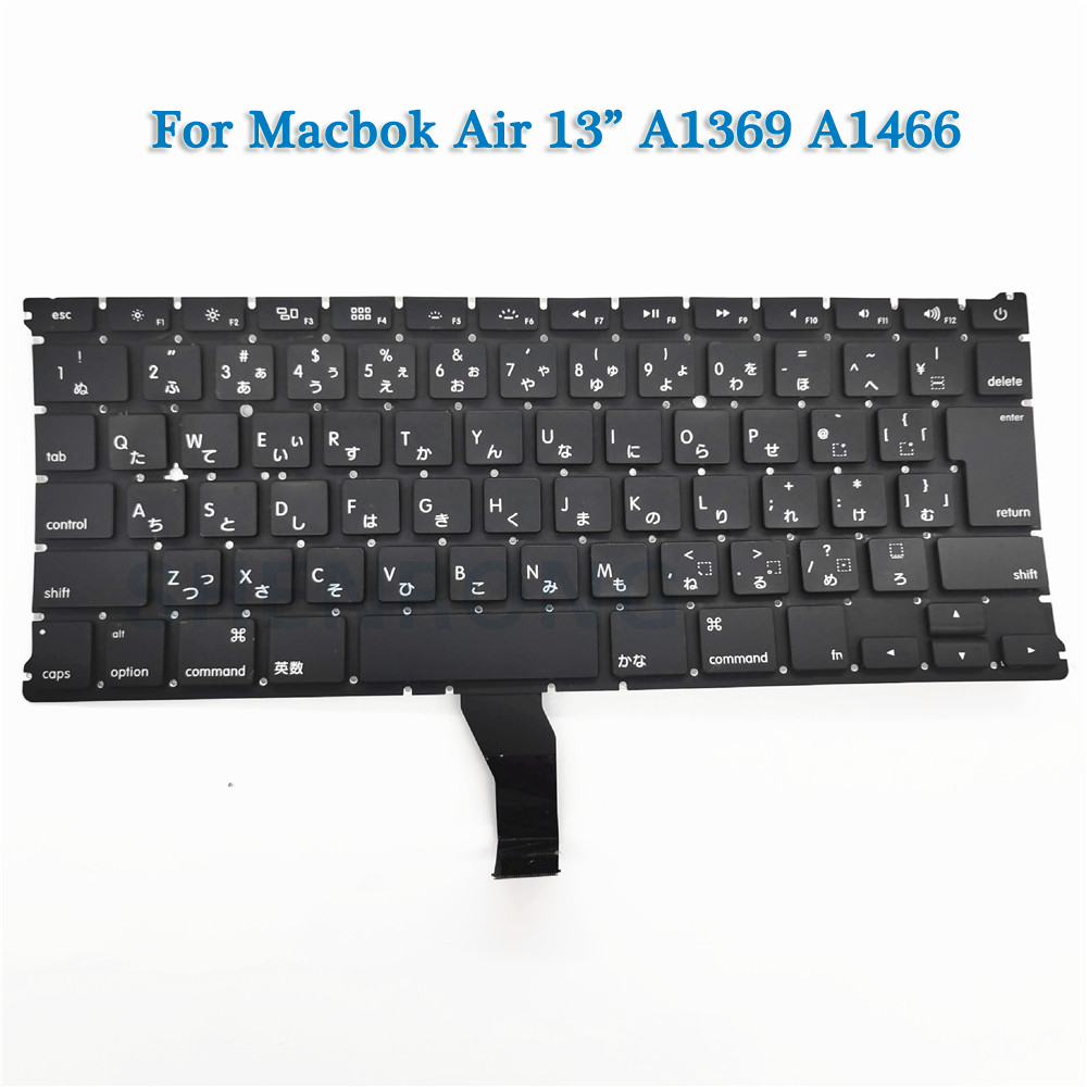 Original A1278 A1286 A1398 A1502 A1369 A1466 A1370 A1465 Japanese Keyboard For Macbook Pro Retina Air 13 15 11 Keyboard Screw. 