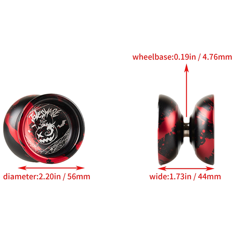 Halloween Edition Dual-Use Professional Fancy Yoyo. 