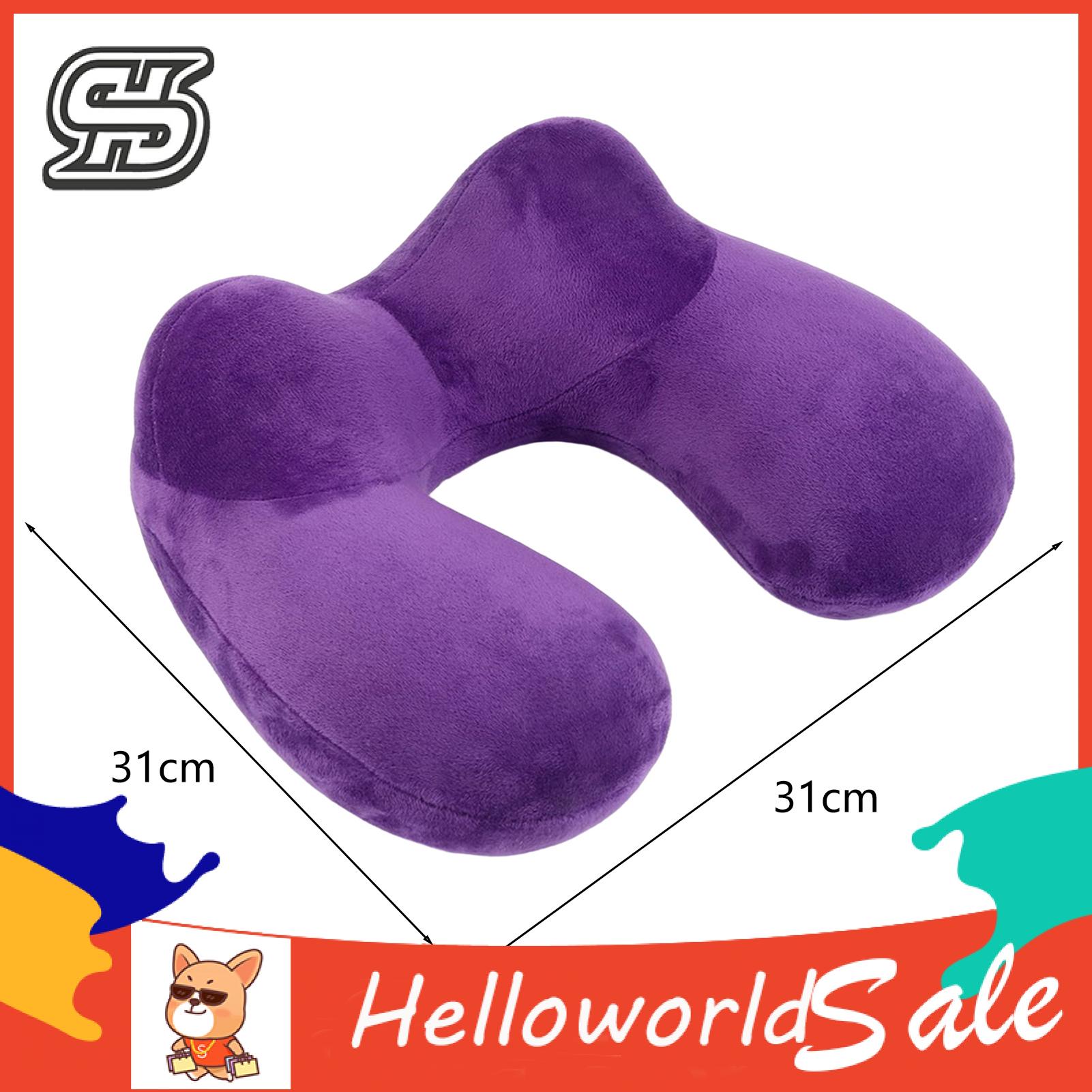 HelloWorld Sleep Neck Pillow No Strangulation Soft Texture Sleep Neck Pillow. 
