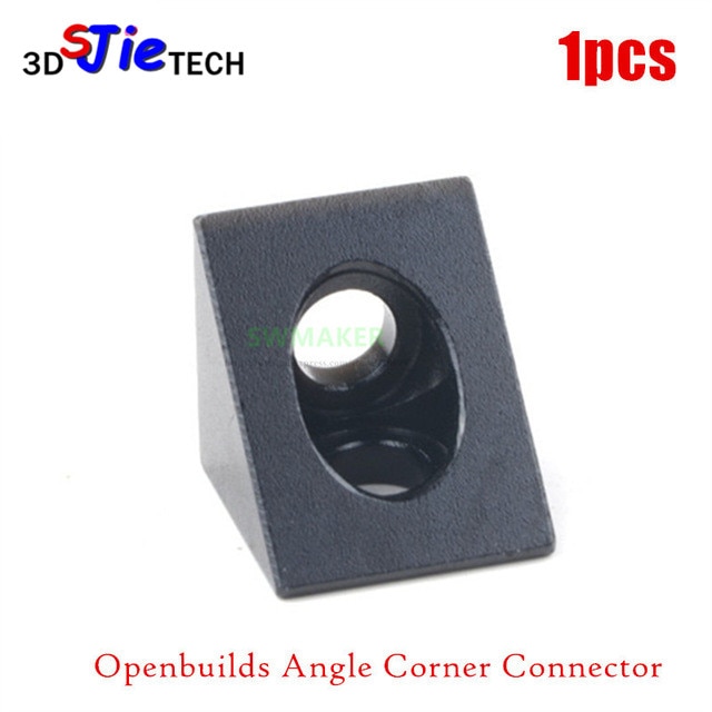 【Lejia】Black Silver Angle Corner Connector 90 degree Angle for Openbuilds C/ 3D printer parts