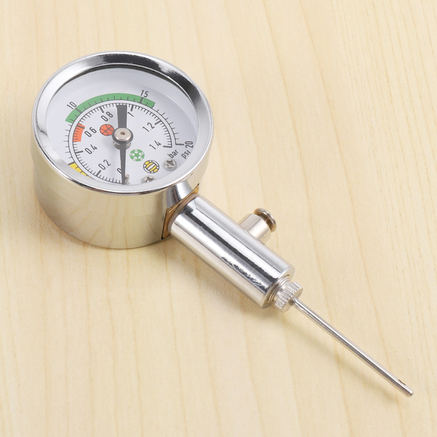 Ball Pressure Gauge Ball Pressure Measuring Tool Basketball Football
