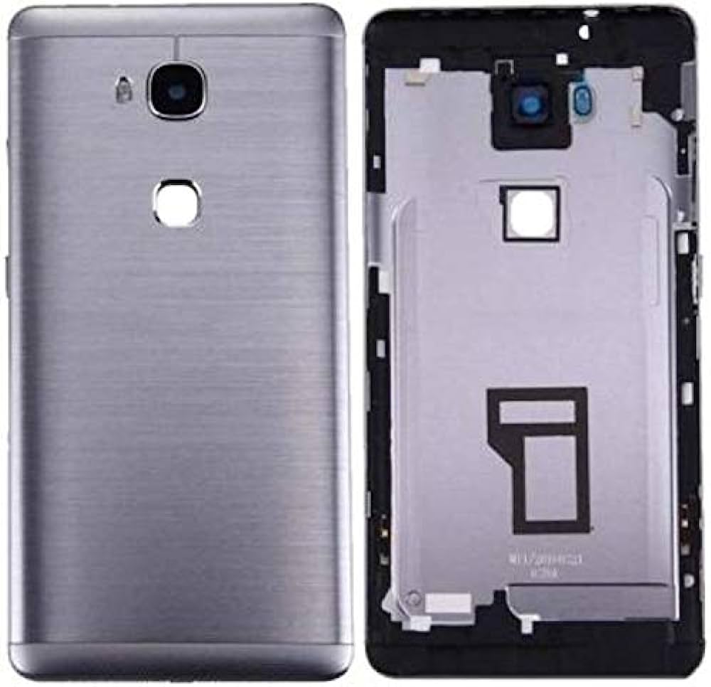 Honor 5X - ( Metal ) Casing / Back Shell / Back Panel / Battery Cover / Back Door / Back Replacement Part with Button. 