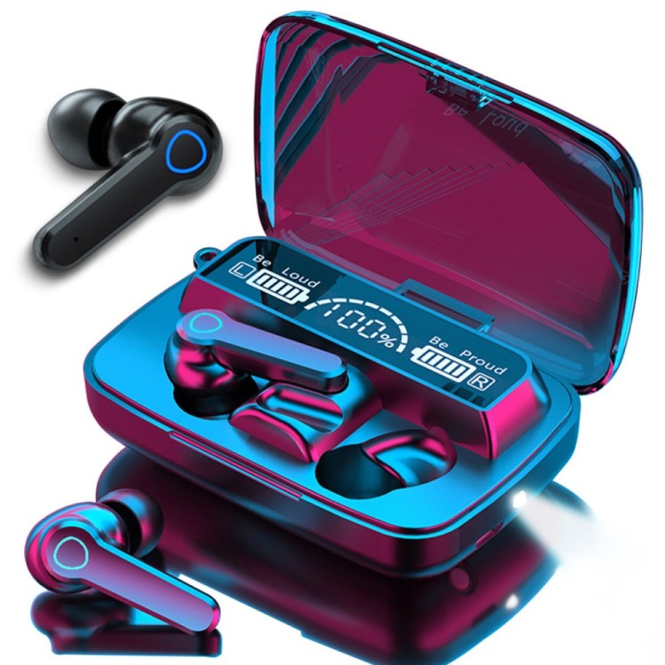 M19 TWS Wireless Bluetooth 5.1 Earbuds - Featuring Touch Control, HD Mirror, and the Latest Updates for Enhanced Performance