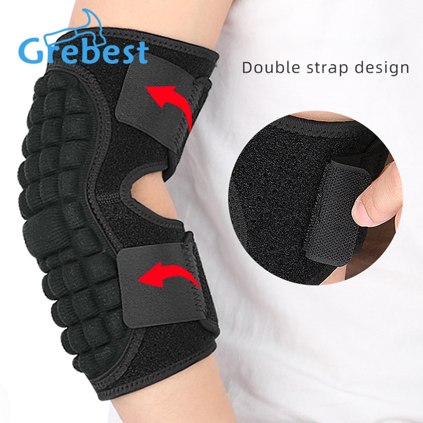 S rts Elbow Pad Soft Breathable Elbow Sup rt Sleeve with Fastener Tape for Pain Relief S rts cessories. 
