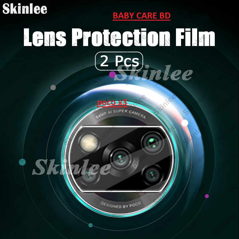 For Xiaomi POCO X3 pro/x3NFC/x3 Anti-Scratch Tempered Glass Back Camera Lens Film  Camera Protector. 