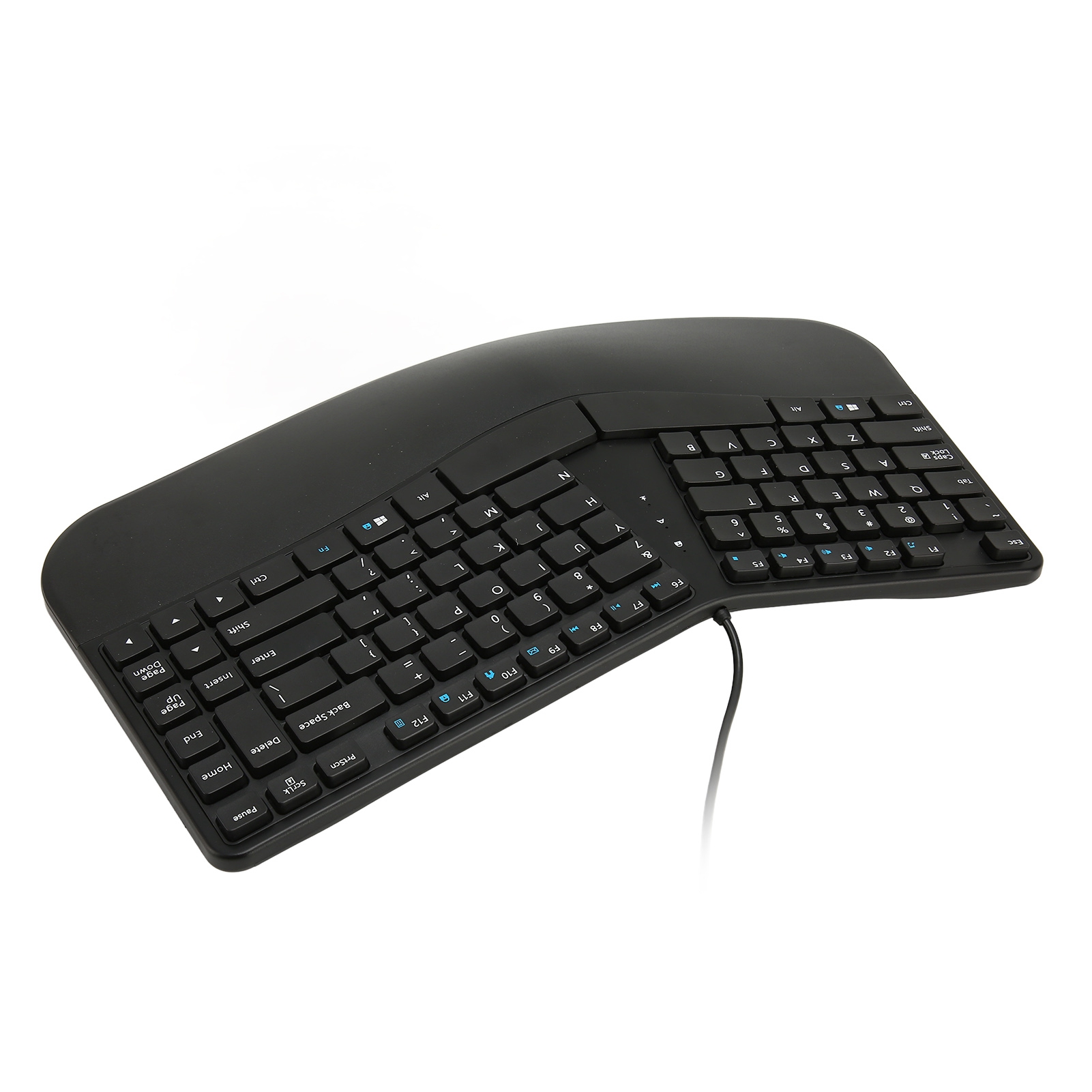 Ergonomic Keyboard, Computer Keyboard Split Tilt with Palm Rest for Offices. 