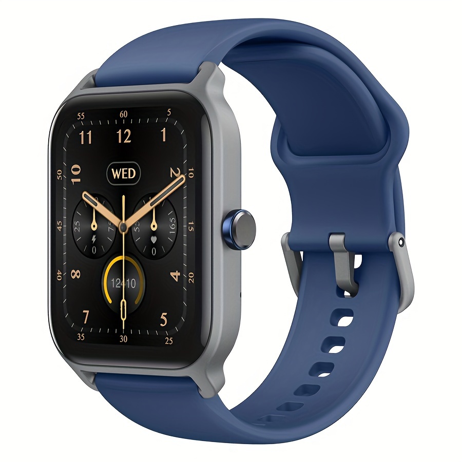 "IDW13 Smart Watch with Alexa - Waterproof Sports Tracker, 1.8"" Display, Health Monitoring, for iPhone & Android, Silicone Strap". 