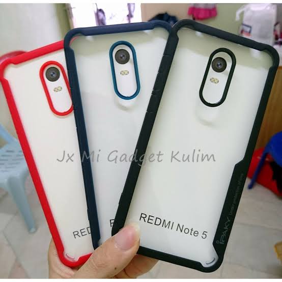for Xiaomi Redmi 5 Plus - Ipaky Bumper Protective Transparent Case. 