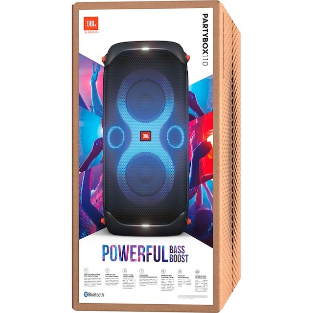 JBL PartyBox110 Bluetooth Portable Party Speaker. 