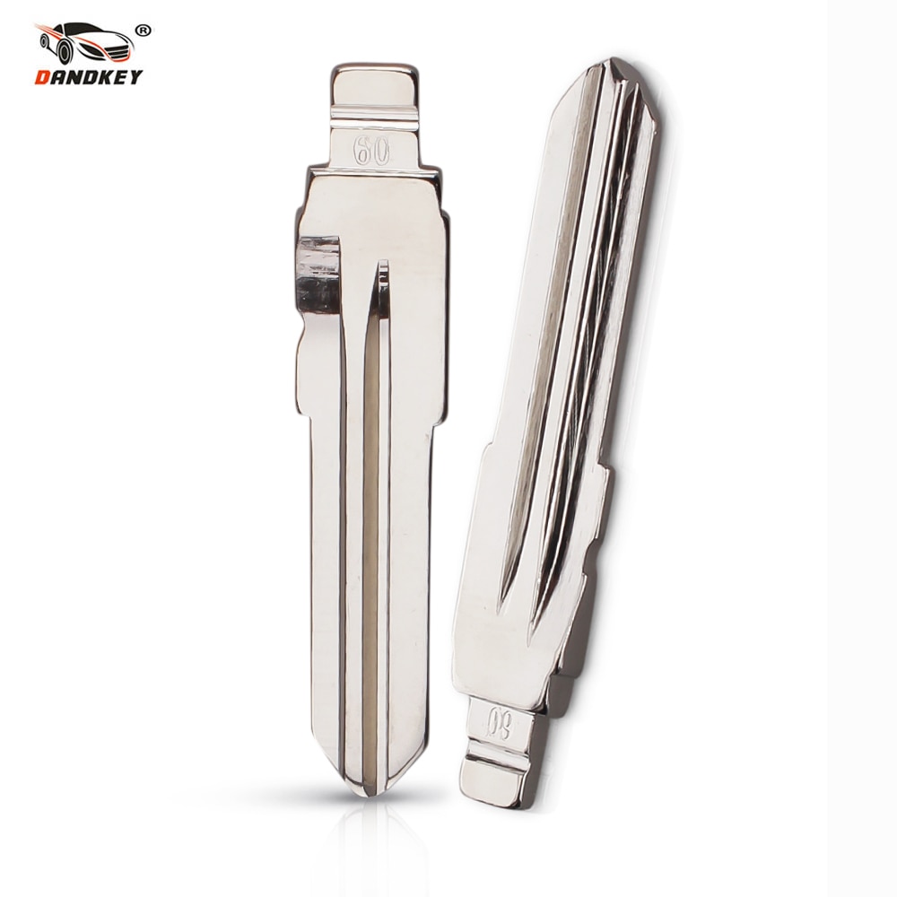 【Alizeker Mall】Dandkey  60# GT15 Engraved Line Blank Scale KD Key Blade Fiat/Palio/Old Ferrari for Lishi in 1 Tool. 