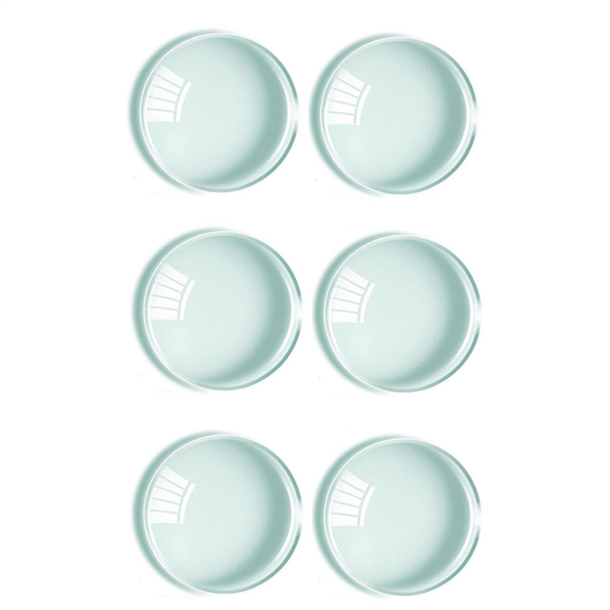 6X for Google Cardboard Virtual ity VR BiConvex Lenses Only 37mm x 45mm