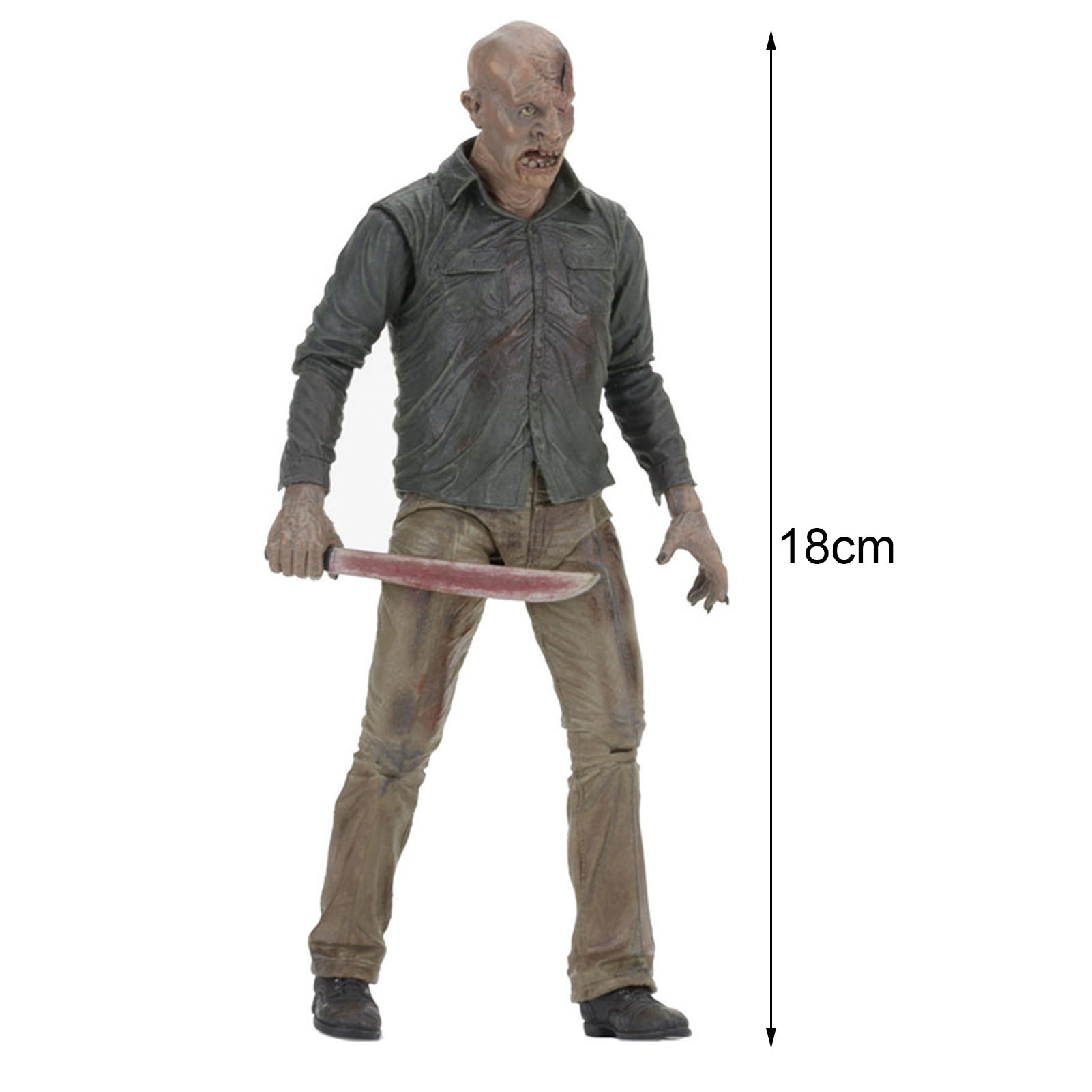 Action Figure with Accessories Friday The 13th 4 Chapter Jasons Model. 