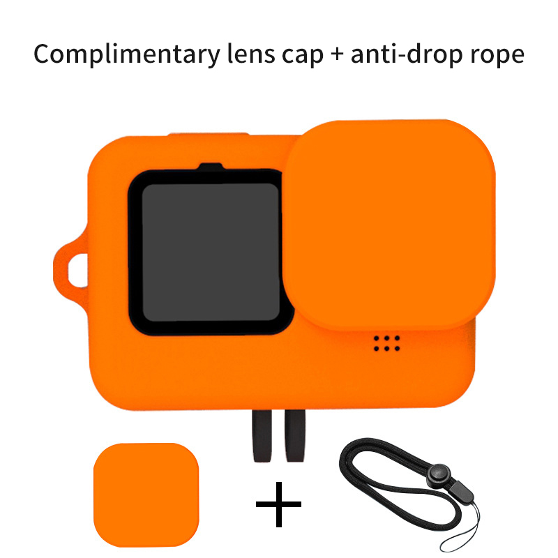 For Gopro Hero 9 10 11 12 Black Accessories Case Protective Soft Standard Housing Rubber Silicone Shell Protector For Gopro Hero Hudduo. 