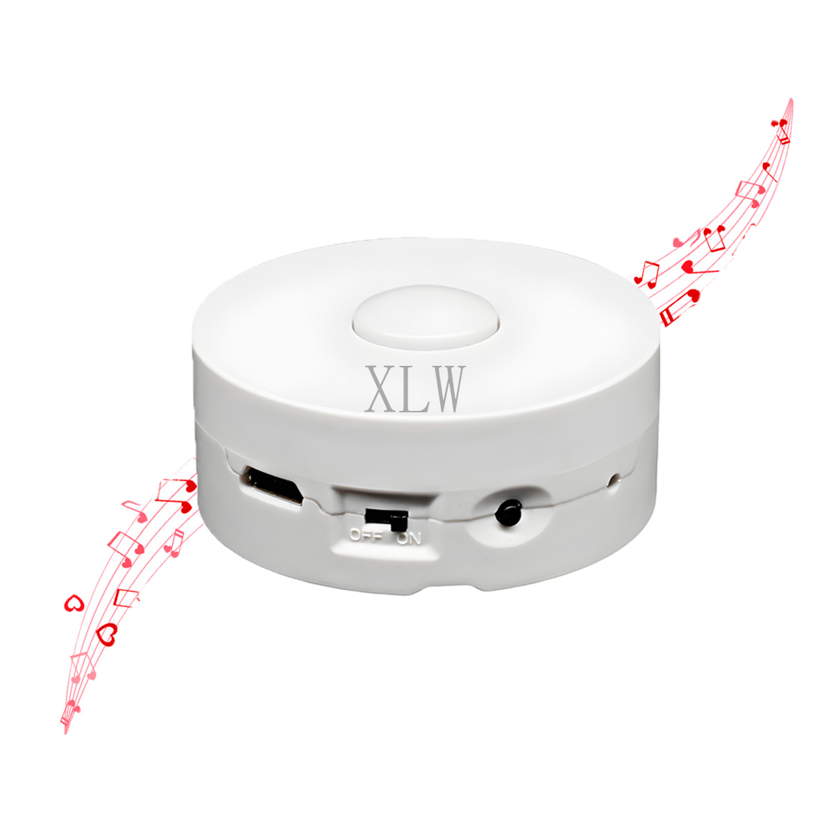 Small Music Box Button Play 195s Recordable Voice Module Sound Box for Plush Toy and Creative Greeting Card,Gift