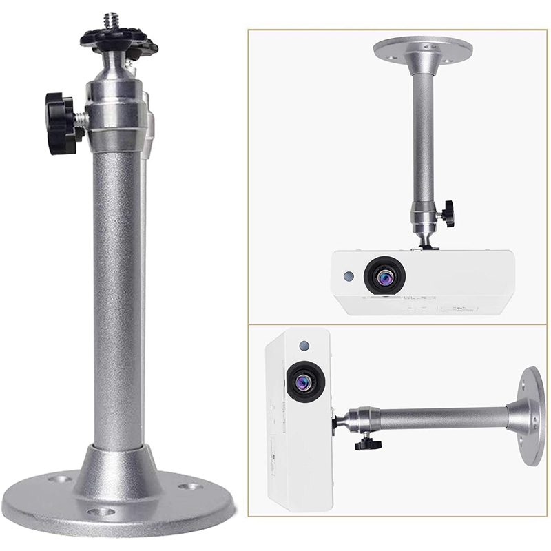 Mini Projector Ceiling Mount,Projector Hanger Compatible for DR.J VANKYO QKK Projector/CCTV/Webcam/Carmera Load 11 Lbs. 