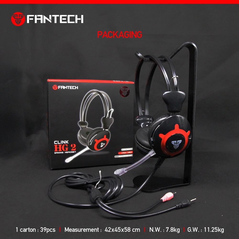 FANTECH HG 2 Clink Gaming Headset - Headphone. 