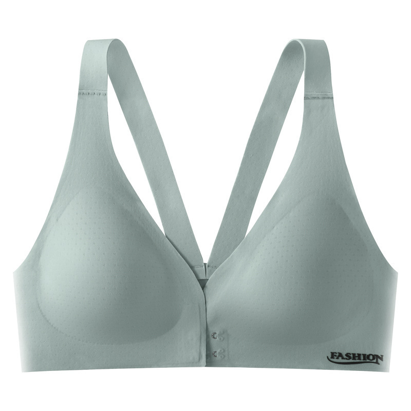 M8 front buckle adjustment type gathered to close the pair of beautiful back comfortable sports seamless underwire underwear women's bra