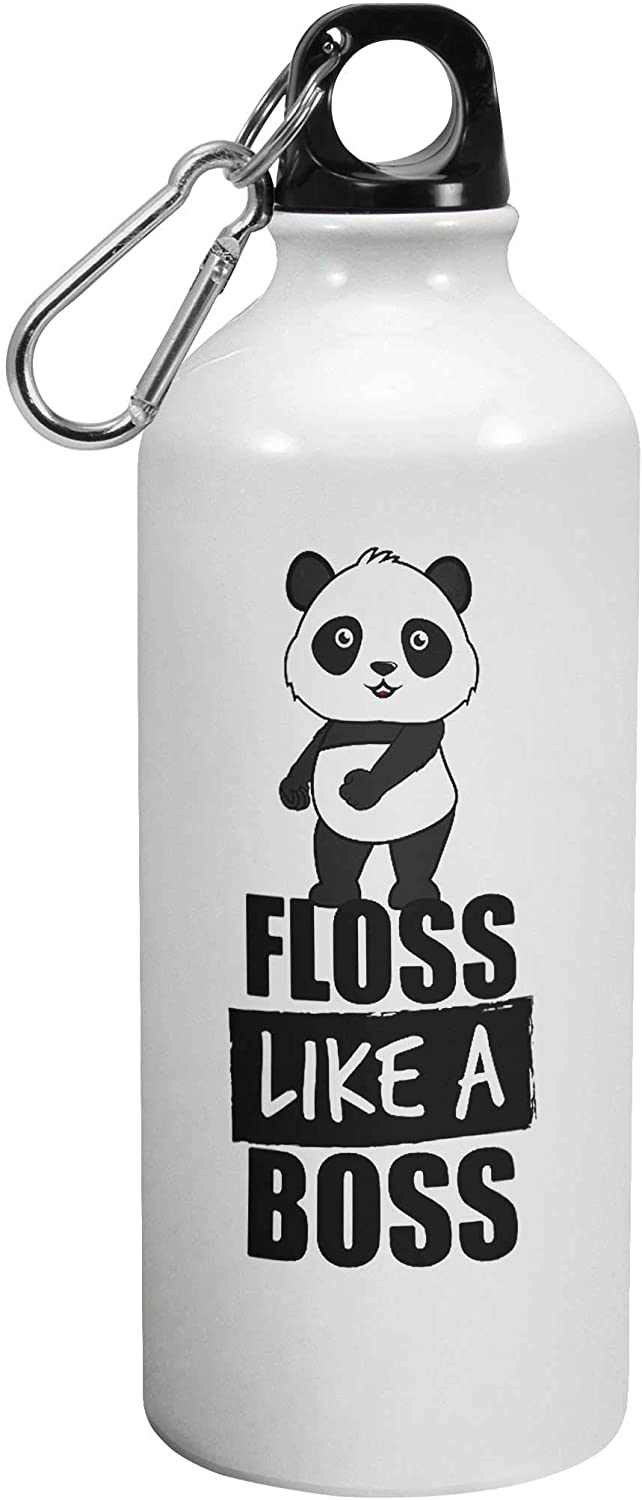 Floss Like A Boss Panda Sipper Bottle Panda Printed Sipper Water Bottle Inte-6660 - Water Bottle. 